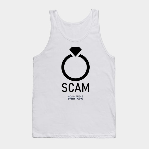 Engagement Rings Are a Scam Tank Top by yayor